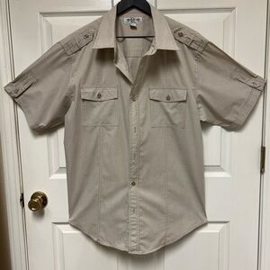 FAME Plaid Short Sleeve Shirt